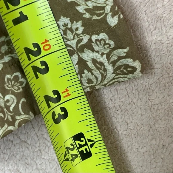 NEW Tuckernuck Russell Mini Dress Women’s XS Printed Moss Green Hyacinth House - Picture 8 of 11